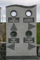 Gaellic signpost, Aran Islands Ireland